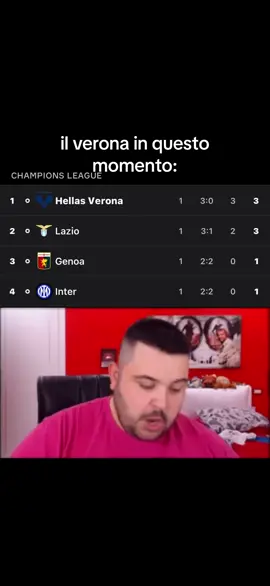 non ci crede manco montipò #hellasverona #verona #primiinitalia #cicciogamer89 #ciccio #championsleague 