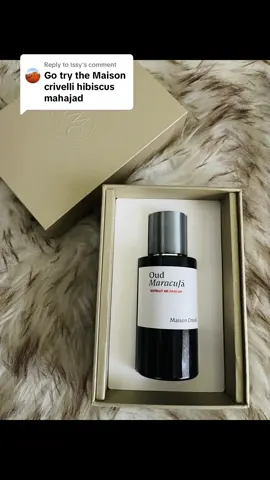 Replying to @Issy I love the Oud Maracuja🥹♥️🤭 #tiktokscents #oudmaracuja #maisoncrivelli #fyp #ndebeletiktoker🇦🇲 #skinscosmetics #oudlovers 