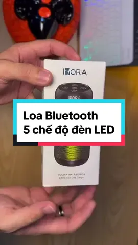Loa bluetooth 5 chế độ đèn LED, thoả sức với âm thanh cực căng cực nét #1hora #boc242 #loabluetooth #loa #bluetooth #giare #chinhhang #giatot #denled