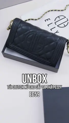 Cùng ELLY unboxing clutch nữ cao cấp da thật EC59 #elly #ellyvietnam #thoitrangelly#thoitrangelly #phukienelly #phukienelly #phukien ##thoitrang #caocap #hanghieu #dathat #clutch #clutchbag #EC59 #clutchEC59 