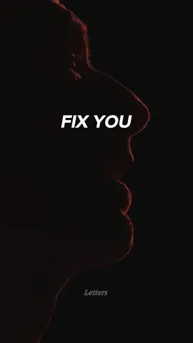 Fix You - Coldplay (Sub Español + Lyrics) #fixyou #coldplay #letrasdecanciones #lyrics #music #fyp #4up