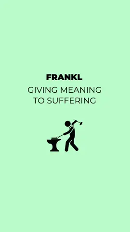 #Suffering is an unavoidable part of life. If you're lucky, this means bereavement, heartbreak, and the occasional but curable illness. For others, though, life brings terrible mental breakdowns, debilitating sicknesses, or unimaginable pain. Yet, as #Dostoevsky wrote, ‘Man is a creature who can get used to anything.’ We're a resilient and hardy species with a monumental capacity to endure.  This is what Viktor Frankl, who survived Auschwitz, wrote about in his #book Man's Search for Meaning.  #Frankl argues that humans can bear almost any suffering so long as they find some #meaning in it. The only reason we feel like we can't go on is because we can't find a reason to go on. But there is no defined or singular meaning which can help everyone and we can help and counsel people to find their meaning. But you can never give it to them.  Consider a bereaved widower of a long marriage, broken by grief. He's told one day to consider the question ‘What if your wife had been left behind instead?’ Suddenly, his grief has meaning. He is enduring the grief in place of his wife, and now he bears it proudly. He's not removed his suffering. He still feels an intense loneliness every day, but now he has a way to carry it.  It's notable that our greatest role models are those who have overcome and endured some kind of ordeal, not those who have experienced a life of gilded pleasure. Dogged resilience is what makes us great. It's easy to see suffering as a kind of barrier to a #flourishing life. But as Frankl wrote, ‘Without suffering and death, a human life cannot be called complete.’ #philosophy #stoicism #wisdom