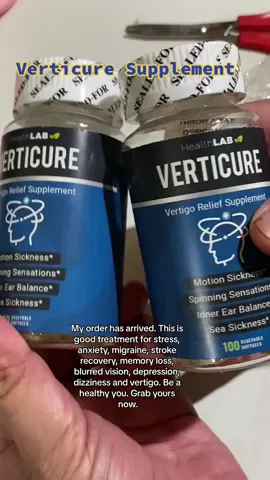 Let’s invest in our health because it’s our wealth👍 #verticure #herbalsupplment #verticuresupplement #antivertigo #fypシ゚viral 