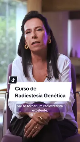 Nosso curso de Radiestesia Genética é chancelado pela Faculdade de Medicina Tradicional Chinesa EBRAMEC e reconhecido pelo MEC.  O curso oferece a oportunidade de transformar essa prática em sua profissão. São seis meses de aprendizado, com aulas online para alunos em todo o mundo se tornarem excelentes radiestesistas, com muita técnica e paixão pela terapia.  Junte-se à Família RadGen e participe de onde estiver! 💜✨ #RadGen #RadiestesiaGenética #Radiestesia #CursoRadiestesiaGenética #InscriçõesAbertas