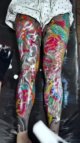 Hoàn thiện cặp chân Xà Phụng.. #tattoo #tattoothienbeo 