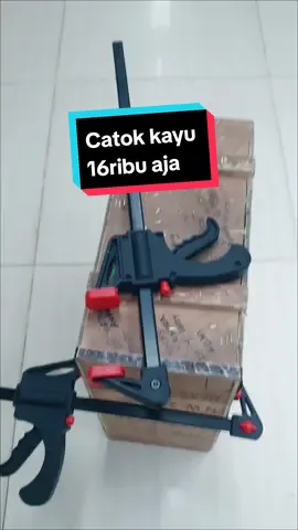 KLEM PENJEPIT KAYU QUICK RELEASE / CATOK KAYU ALAT PEREKAT KAYU #klemkayu #penjepitkayu #quickrelease #clamp #fyp #foryourpage 