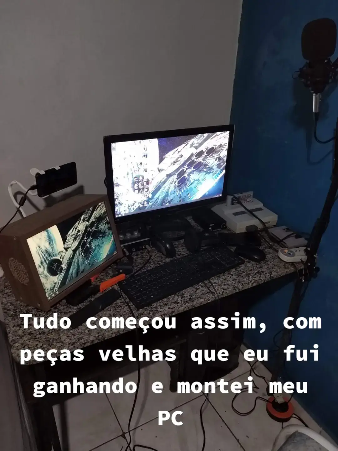 Essa foi a evolução do meu setup, desde o antigo i5 2400 até o Ryzen 9 hoje em dia. Foram mais de 4 anos batalhando por isso e hoje em dia eu finalmente tenho meu sonho realizado. #streamer #setups #pcgamer 