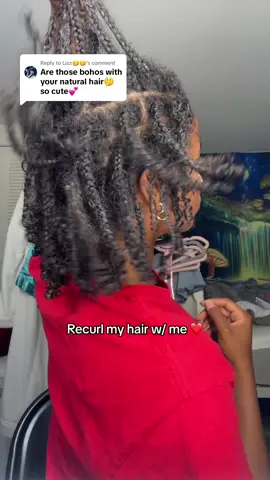 Replying to @Lizz😋😋 come back for the patch reveal #bohobraids #naturalhairstyles #fyp #hairtutorial #hairtok 