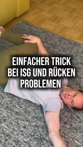 FOLGE MIR, wenn du regelmäßig Übungen in deinen Alltag integrieren möchtest, um beweglich zu bleiben und Schmerzen zu vermeiden! Dehn- und Mobilisationsübungen können wahre Wunder wirken, indem sie nicht nur Verspannungen lösen, sondern auch eine Linderung deine Schmerzen hervorrufen können. Führe diese Übung 5-10x je Seite aus, um Verspannungen am ISG oder entlang deiner Wirbelsäule zu lockern. FOLGE MIR für weitere befreiende Übungen und entdecke, wie du dich von Verspannungen befreien und ein schmerzfreies Leben führen kannst! 💪