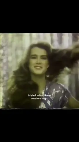 The struggle is real                                           #brookeshields #hairstyle #relatable #fyp #fy #viral #hairtok 