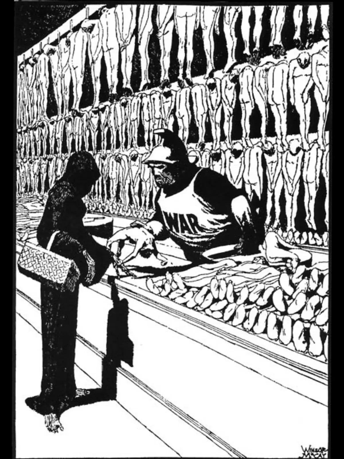 Winsor McCay, celebrated for his work in animation and comic strips, was also a significant political cartoonist during the early 20th century. His cartoons, published in newspapers like the New York Herald and New York American, spanned a time of great social and political upheaval, roughly from the 1910s to the 1920s. McCay's work commented on key issues of his era, including World War I, the rise of communism, government corruption, and the consequences of industrialization. His cartoons were known for their detailed artistry and often used allegorical figures and fantastical imagery to deliver sharp, insightful critiques of the events and challenges of his time.