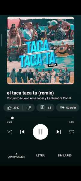el taca taca ta /// conjunto nuevo amanecer 🌄  #eltacatacata #Cumbia #conjuntonuevoamanecer #music #parati 