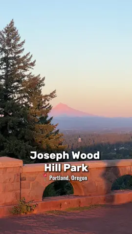 Let’s go with @Ashley Castellanos to Joseph Wood Hill Park. Perched atop an extinct volcanic cinder cone, this hidden gem offers stunning 360-degree panoramas of the city, Columbia River, and majestic mountains.  🌲 Perfect for a picnic, sunset stroll, or simply soaking in nature’s beauty. A must-visit! Have you been? #JosephWoodHillPark #PortlandViews #ExplorePortland