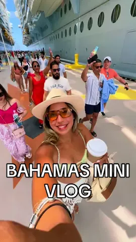 weekend getawayy 🇧🇸🫶🏻🥂 #minivlog #bahamastiktok #nassau #cruiseship #travel #travellife #fy #fyppppppppppppppppppppppp 