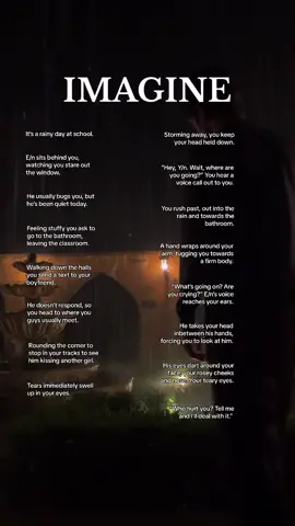 #imagine #ynstories #imaginestories #imaginescenarios #scenarios #foryou #ynpov #imaginethis #enemiestolovers 