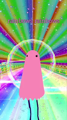 sweetiebird loves rainbows 🌈 rainbow world is one of her favorites 💞  🐣 🩷