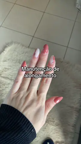 Primeira manutenção e eu já amei 🥰 #alongamentodeunhas #manutencaodasunhas #unhas #autoestima #foryou 