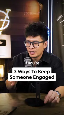 If you lose people when you talk, it's because you're not engaging enough. The 3 areas you need to think about to be engaging are: 1. Auditory engagement - how you sound 2. Visual engagement - how you use body language and hand gestures 3. Content - is what you're saying interesting to the person? Practice improving these 3 areas if you want to keep people engaged when you speak. It's that simple! Do YOU struggle with keeping people engaged?