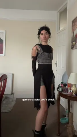 what vibe is this giving? #outfit #fitcheck #OOTD #style #gamecharacter 