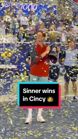 Jannik Sinner can’t stop winning 🏆 #tennis #tennistv #atptour #sinner #janniksinner 
