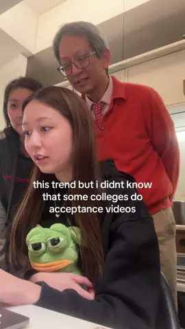 my mother thought it was an ad #collegeacceptancevideo #columbia 