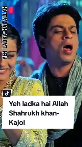 Lagu india ..  song ; Yeh ladka hai Allah  singer ; Udit narayan- Alka yagnik  movie ; Kabhi khusi khabie gham  cast ; Shahrukh khan- Kajol . #yehladkahaiallah #foryou #music #fyp 
