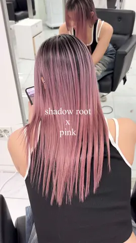 #shadowroot x #pinkhair  #뿌리탈색 #뿌탈 #홍대뿌리탈색 #홍대뿌탈 #koreahair #koreahairsalon #fyp #thedayshair #koreahairsalon #hongdaehairsalon 