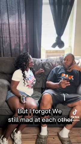 Ran home to spill the tea, then remembered we’re still mad each other😅 #fyp #viral #newyork #husbandandwifecomedy #relationshipgoals #couplesgoals #toxiccouples #