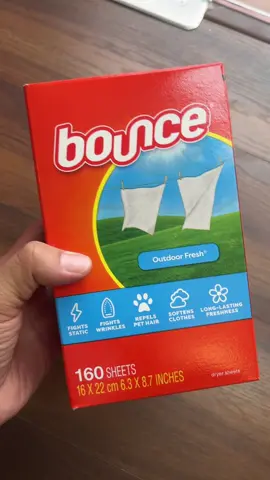 Giấy thơm quần áo Bounce Mỹ 160 tờ