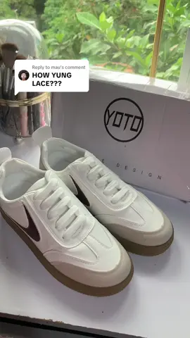 Replying to @mau 👟 #whiteshoes #yotoshoes 