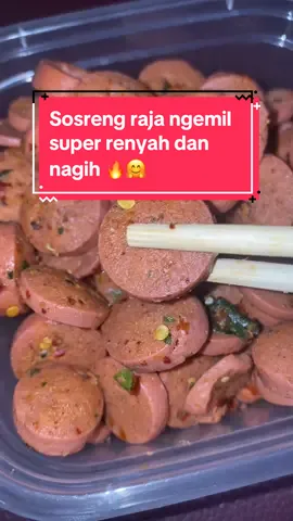 Sosis goreng viral Raja Ngemil 🔥 enakkkk #fyp #kuliner #Foodie #makananviral #jajanantiktok #jajananpedas #tiktokshop #cemilanenak #sosisgoreng #sosrengviral #rajangemil 