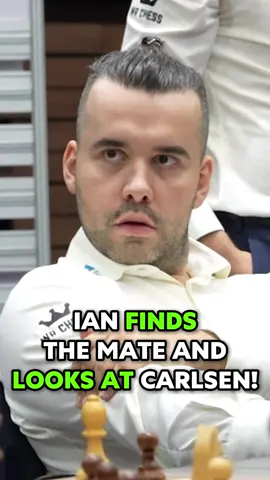 Nepomniachtchi is SHOCKED to SEE the CHECKMATE in Magnus Carlsen’s Game #chess #chesstok #chesscom #magnuscarlsen 