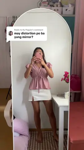 Replying to @Ky Paguio Actually sobrang linaw and very HD tong mirror na to #mirror #fullbodymirror #mirrors #salamin #salaminsalamin #hdmirror #room #RoomTour #roomdecor 