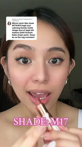 Replying to @Hazel Cabactulan Tagal na nga pala neto sakin!😭😂🤍 #theadeluna #fyp #otwoo #otwoophbeauty #otwoo #lipstick #mattelipstick @O.TWO.O PH 