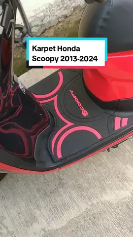 Karpet Motor Honda Scoopy 2013 2024 bahan kualitas premium full karet anti licin #karpetmotor #karpetscoopy #scoopyfi #scoopy2024 