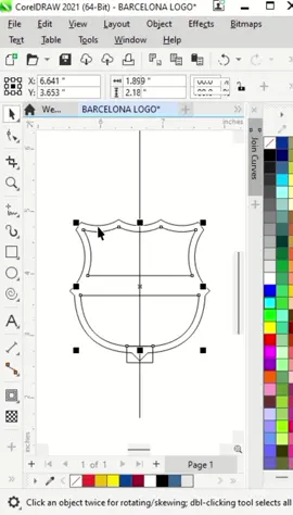 Barcelona Logo  #anthem #art  #design #designer #special  #barcelona #footballtiktok #laliga #championsleague #champion #capcutvelocity #capcut_edit #fyp #tutorial #coreldraw #graphicdesign #tiktok #shorts #Soccer #culers #logo #logodesign #heisapro #fcbarcelona #FCB #messi 