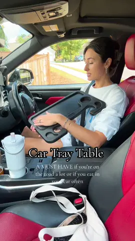 I still use this as a mama even not on the road when me and Brooks grab lunch or if i have lunch in my car. I just slide it under my seat and keep it there until i need it again!  #giftideas #TikTokShop #tiktokfinds #dadsoftiktok #MomsofTikTok 