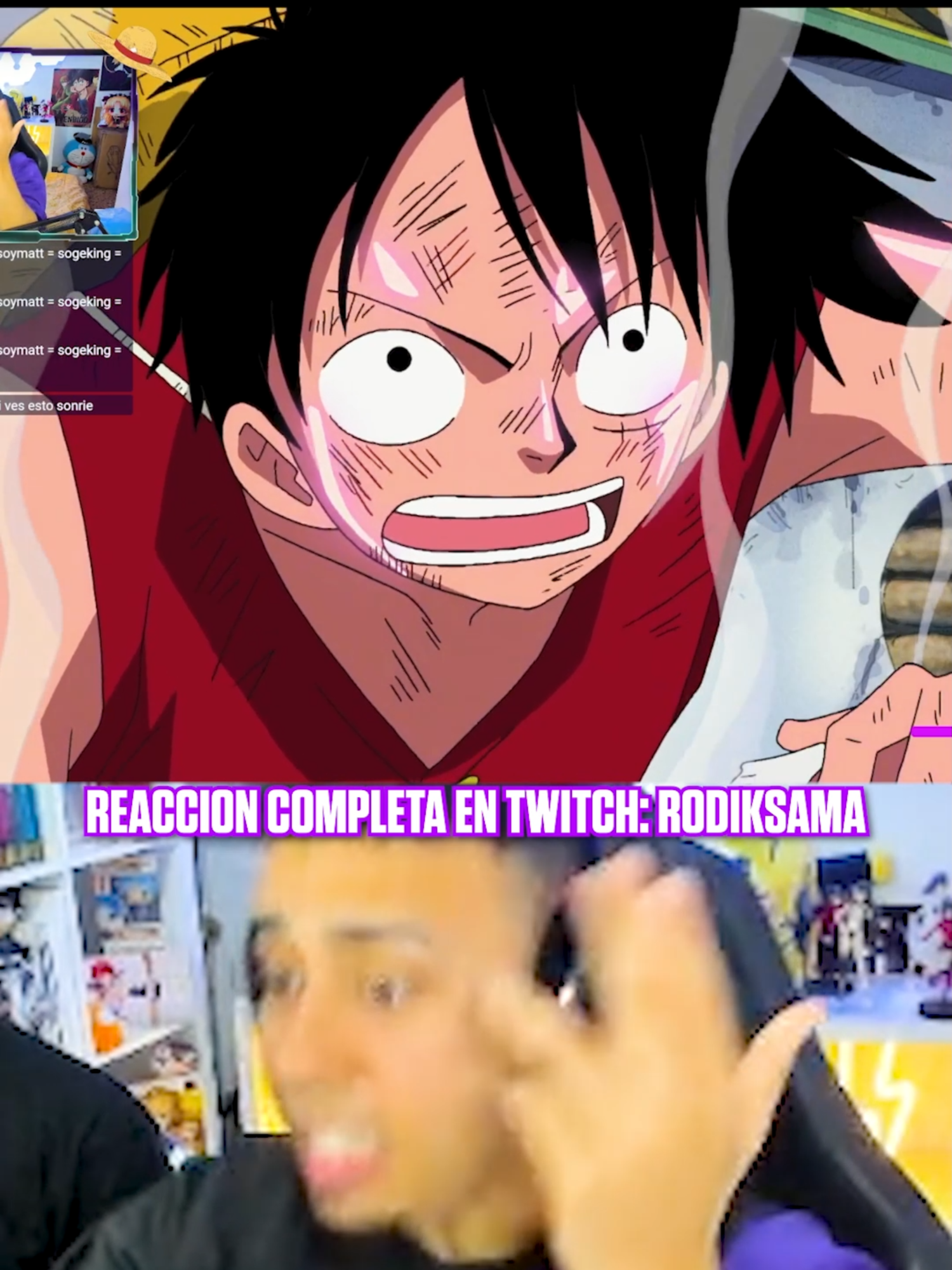 LUFFY ACORTA SU VIDA CON EL GEAR 2 💀💀💀 #onepiece #onepieceanime #onepiecereaccion #onepiecefan #nakamas #otaku #anime #animes #rodiksama #otakus #nakamas #luffy #luffyonepiece #rodik #enieslobbyonepiece #onepiecemoments #onepieceepicmoment #robinonepiece