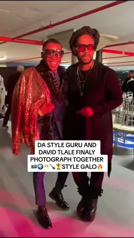 David Tlale and Guru meet #hustlers #fashion#f #fyp #fypシ゚viral #foryoupage 