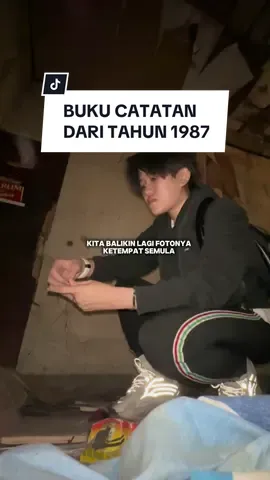 buku catatan dari tahun 1987 di gedung terbengkalai #Vlog #explorer #abandoned 
