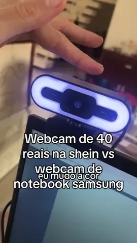 Eu vou dizer o que??????? A China vai dominar o mundo e posso provar kkkkkkkkkk To chocada com a qualidade da imagem ainda! Comprei desconfiada e realmente entregou tudo, valeu #shein  #webcam #dicas #notebook #tecnologia #fypp 