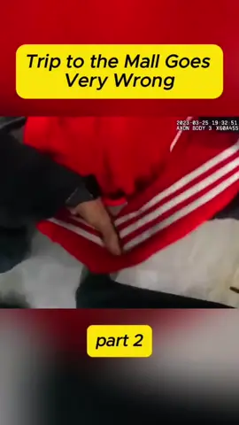Trip to the Mall Goes Very Wrong #cops #copsontiktok #copstiktok #police #policeofficer #policeoftiktok #bodycam #news #crime #truecrimetiktok