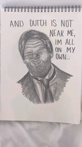 all on my own.. audio by @50 Shillings #rdr #rdr2 #reddeadredemption2 #reddeadredemption #drawing #arthurmorgan #art #artist #artistsoftiktok #meme #fyp #fy 