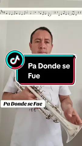 Pa Donde  se Fue - Mon Laferte. Instrumental  Trompeta  #padondesefue  #monlaferte  #instrumental  #trompeta 