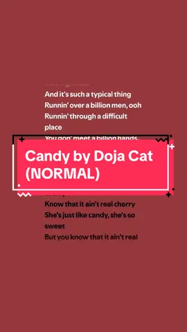 #candy by @Doja Cat ( #fullsong )  #dojacat #candydojacat #dojacatcandy #hiphopmusic #hiphopsong #rapmusic #rapsong #hiphop #randbmusic #randbsongs #soulmusic #soulsong #randb #lyric #lyricvideo #lyricsmusic #spotify #musics #song #songrecommendations #fypシ゚viral #audio #turnthatshitup #musicfyp #2018music #2018songs 