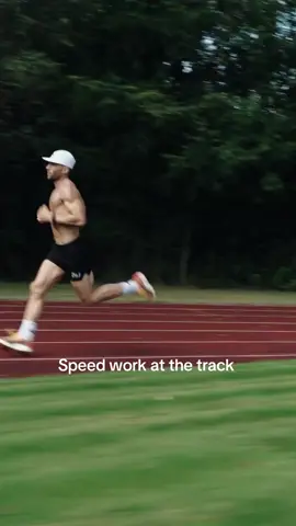 Speed Work. Session details: Warm up: 20 minute jog Running drills and strides Main session: 12 × 400m Rest 60 seconds between each interval Cool down: 2km jog Aim to keep all intervals within 2 seconds of each other. Hit the track and get after it! #Running #trackrunning #trackworkout 
