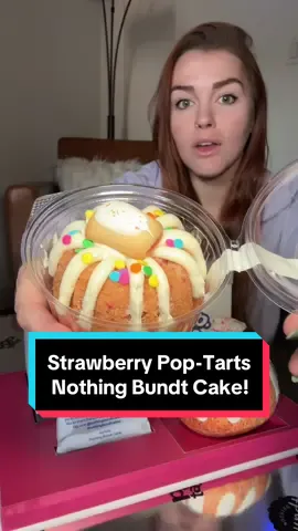 Frosted Strawberry Pop-Tarts @Nothing Bundt Cakes!! #NothingBundtCakes #NothingBundtCakesPartner#fyp