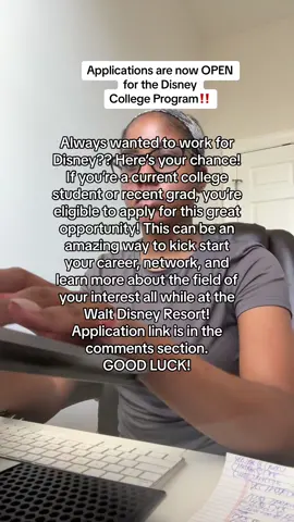 Great way to get into the business! Apply and goodkuck!  #disney #disneyresort #collegeprogram #collegestudent #recentgrad 