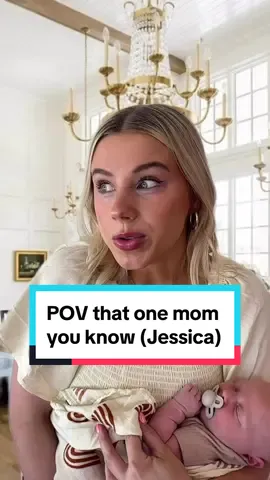 Don’t know why people say 3 kids is hard, Perfectleigh is a dream baby🥰 #pov #momlife #utahmom #jessica 