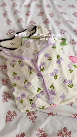 May stocks na ulit ng tulips! 🌷✨ #sleepwear #pajama #pajamaset #sleepwearset #outfitinspo #tiktokshop 